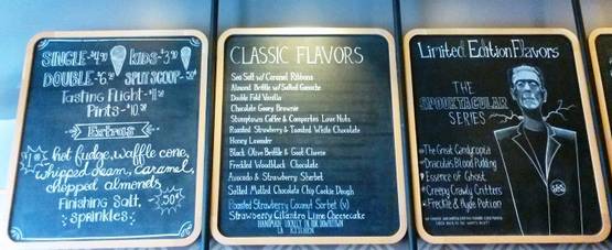 LA発＞行列のできるアイスクリーム屋さん♪ソルト・アンド・ストロー